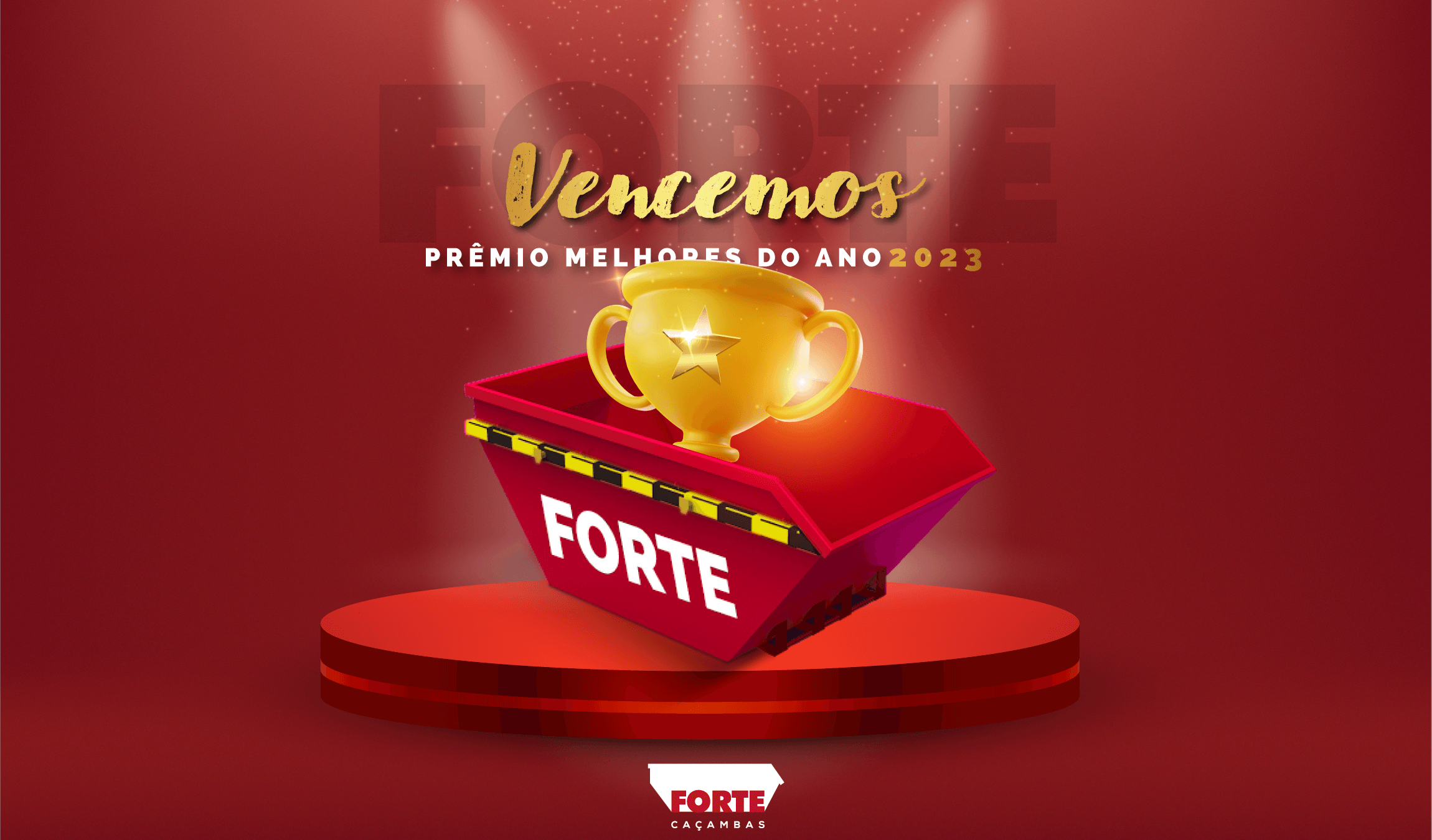 Ganhamos o Prêmio de Melhores do Ano na Categoria “Disk Entulho”